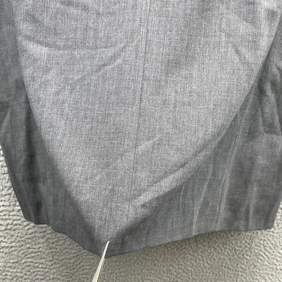 Calvin Klein 100% Wool Blazer Men's 44L Gray Corpcore Business Sport Coat Formal